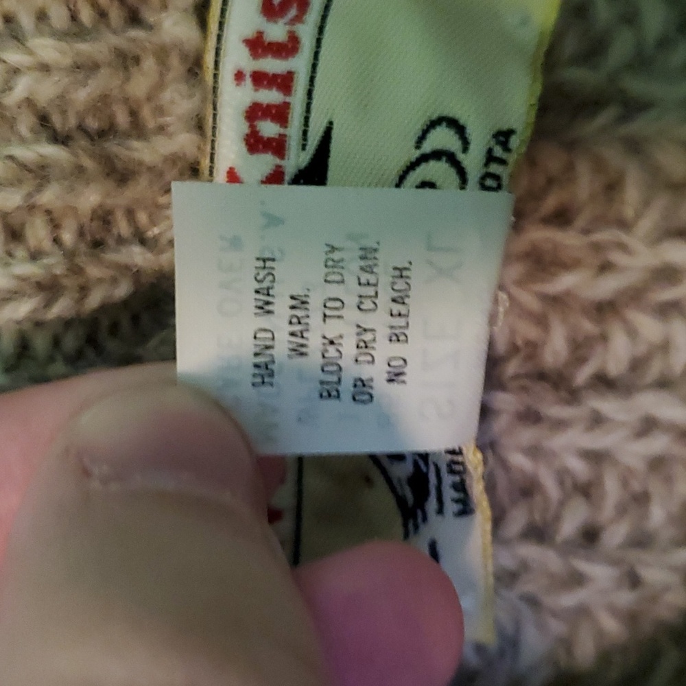 Vintage 70s 80s Winona Knits Zip up Wool Sweater - Picture 4 of 12